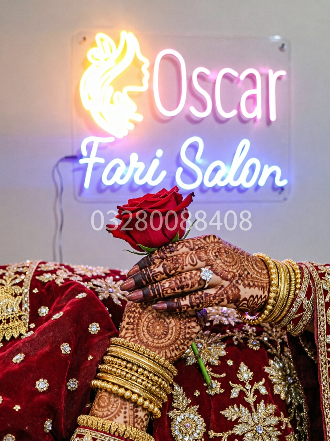Bridal makeup – Oscar Fari Salon Lahore