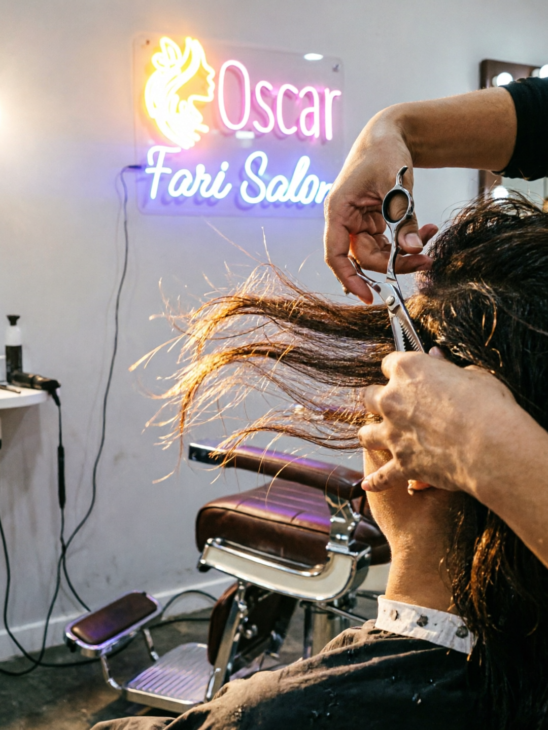 Hair cutting and styling salon near Gajumata Lahore