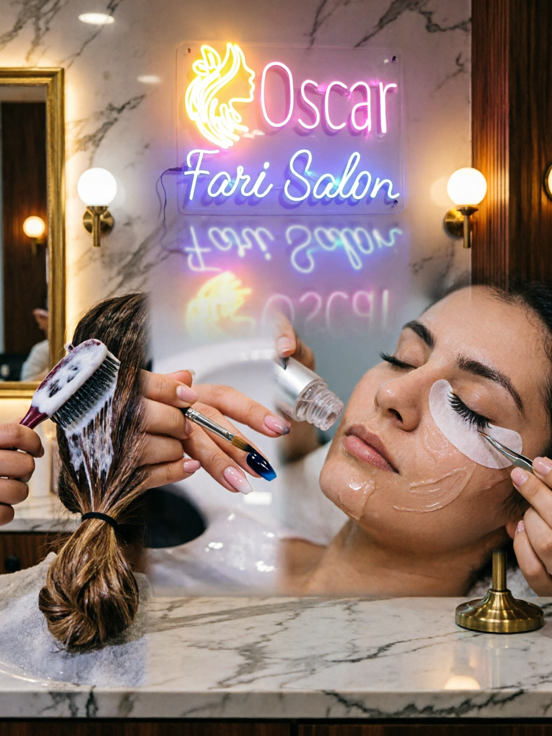 Clean and hygienic salon environment at Oscar Fari Salon Lahore